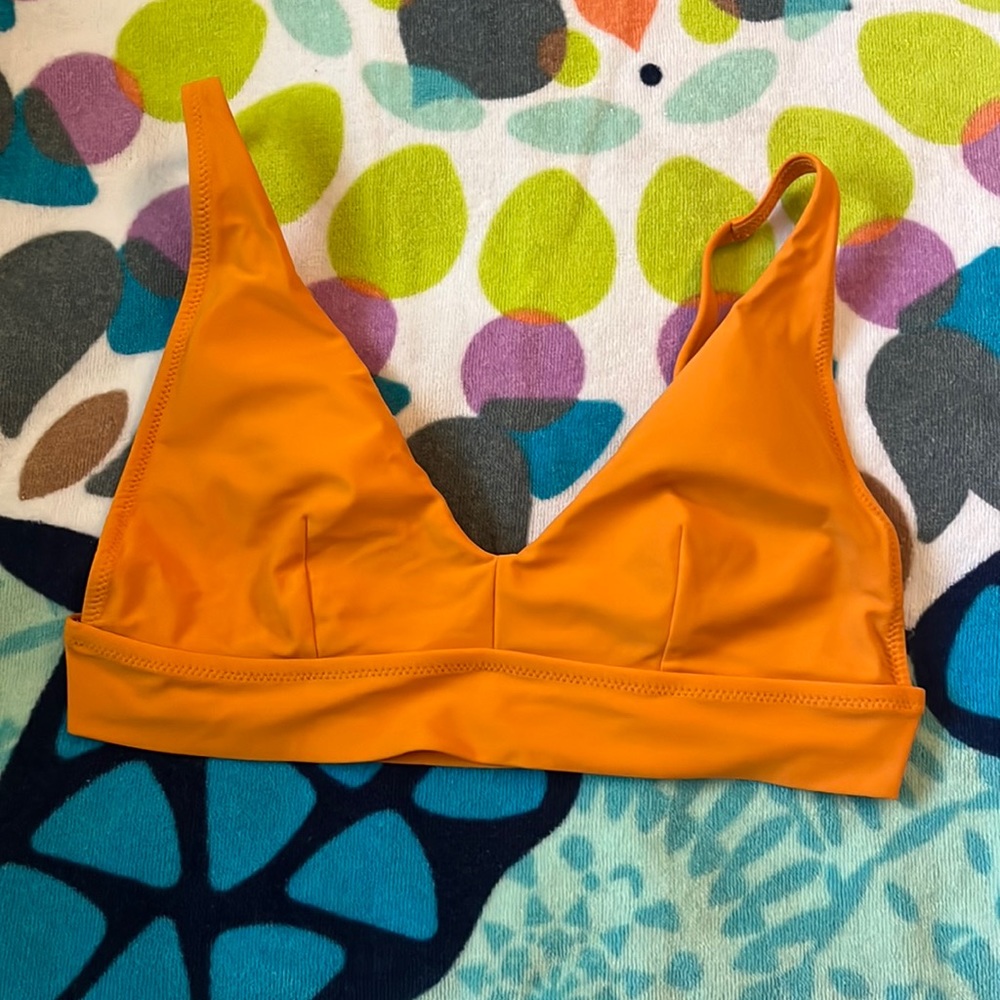 Aerie triangle bikini top